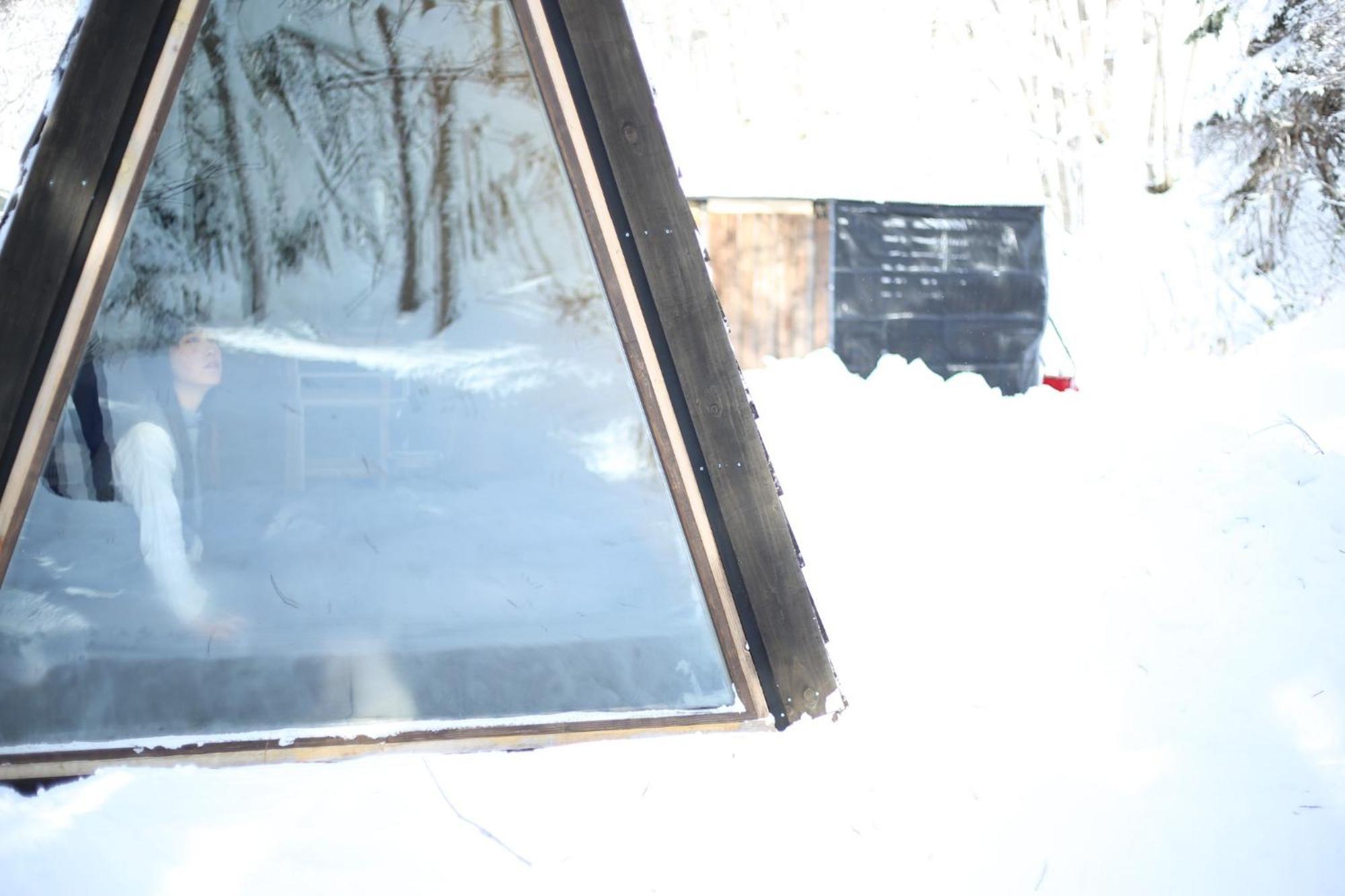 A-Frame Cabin Iwor - Vacation Stay 36172V Shimokawa 外观 照片